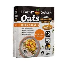 Healthy Garden Oats With Manuka Honey Mango