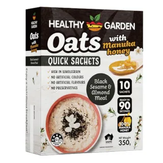 Healthy Garden Oats With Manuka Sesame & Almond