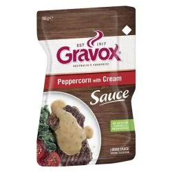 Gravox Peppercorn With Cream Sauce
