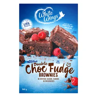 White Wings Double Choco Fudge Brownies Mix