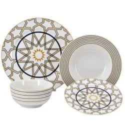Bella Mozaiyk Round Dinner Set