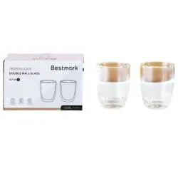Bestmark Borosilicate Double Wall Glass 150Ml Set