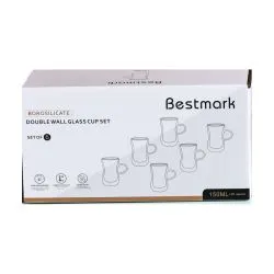 Bestmark Borosilicate Double Wall Glass