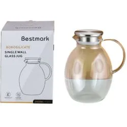 Bestmark Borosilicate Single Wall Glass Jug