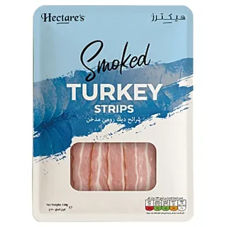 هيكتير شرائح ديك رومي مدخنة