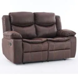 Recliner Palomino 2 Seater - Dark Brown