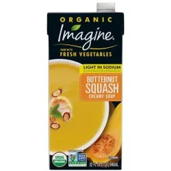 Imagine Organic Soup Light In Sodium Butternut Squash