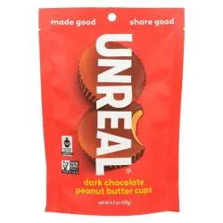 Unreal Candy Dark Choco Peanut Butter Cup