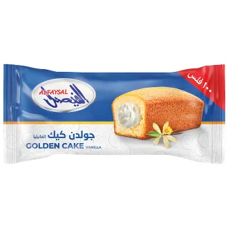 الفيصل كيك جولدن بكريمة الفانيليا