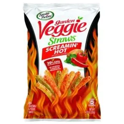Sensible Portions Garden Veggie Straws Screamin' Hot 120g