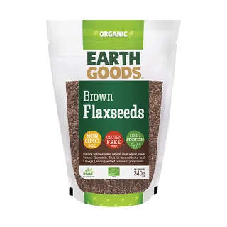 Earth Goods Organic Brown Flaxseeds