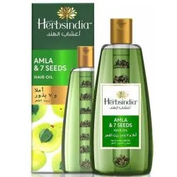Herbsindia Amla & 7 Seeds Hair Oil - parabens free, silicone free, sulfate free, 280ml
