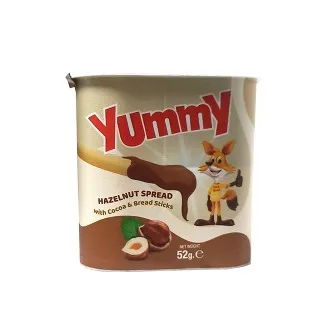 Yummy Hazelnut Spread With Breadstick
