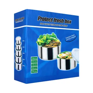 Protect Fresh Box Stainless Steel Container Set