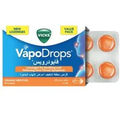 فيكس فابودروبز حبوب استحلاب برتقال 36 قطعة