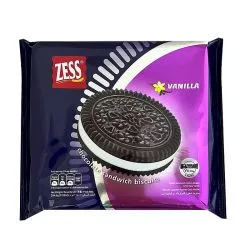 Zess Chocolate Sandwich Vanilla  Biscuits