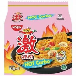 Nissin Geki Hot Carbo Multipack