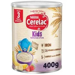 Cerelac Kids Multicereal And Fruits Baby Food From 3 Months Onwards