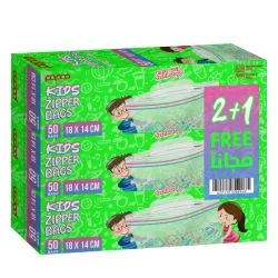 Papco Kids Zipper Bags 50 Bags