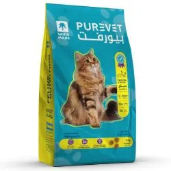 بيورفيت طعام جاف بالدجاج والبطاطس للقطط البالغة