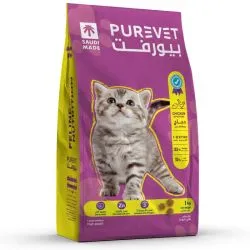 بيورفيت طعام قطط جاف دجاج وبطاطس