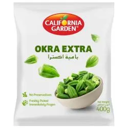 California Garden Okra Extra Zero Small