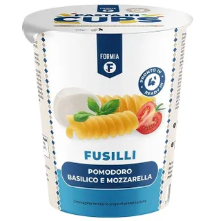 Formia Instant Pasta Fusilli Tomatoes With Basil & Mozzarella