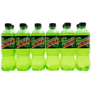 Mountain Dew Plastic Bottle