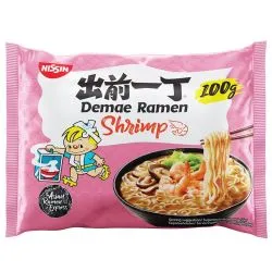 Nissin Demae Ramen Shrimp Noodles