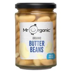 مستر أورغانيك جاينت وايت بينز إن غلاس جار