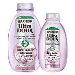 Garnier Ultra Doux Rice Water Smoothing Shampoo