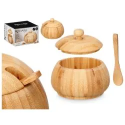 Kinvara Bamboo Sugar Bowl