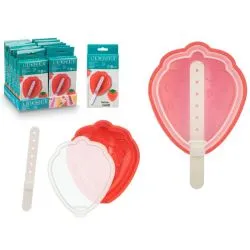 Leknes Ice Cream Mould Silicon Strawberries
