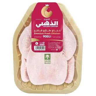 جولدن تشيكن بريميوم دجاج كامل طازج