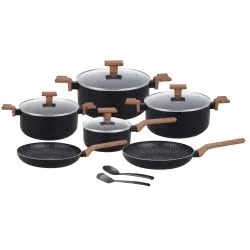 Bernardo Aluminum Non-Stick Cookware 12 Pieces Set 1 Set