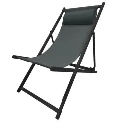 Steel 5 Position Chair Gray