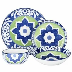 Bella Dinner Set Padded Green