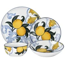 Bella Dinner Set Padded Lemon