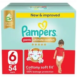 Pampers Ultimate Comfort Pants Diapers Size 6 (16+ kg)