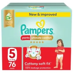 Pampers Ultimate Comfort Pants Diapers Size 5 (12-18 kg)