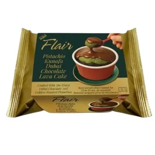 Flair Pistachio Kunafa Dubai Choc Lava Cake