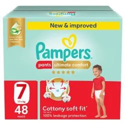 Pampers Ultimate Comfort Pants Diapers Size 7 (17+kg)