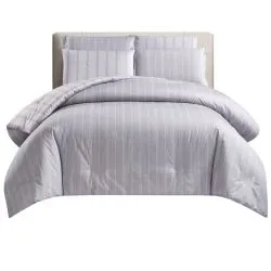 Cotton Comforter 6 Pieces Set Grey