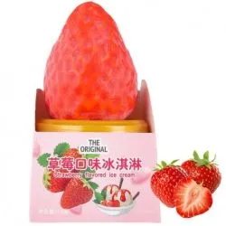 The Original 3D Strawberry Ice Cream