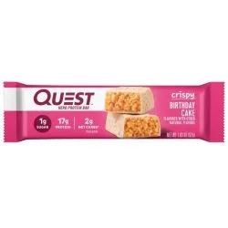 Quest Hero Protein Bar Birthday Cake