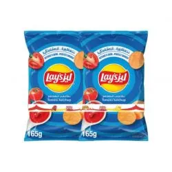 ليز شيبس كاتشب عبوة مزدوجة