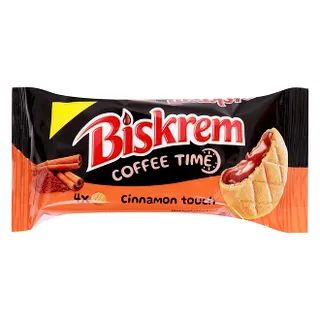 Biskrem Coffee Time Cookie with Cinnamon Touch