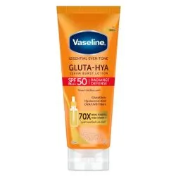 Vaseline Gluta Hya Serum Burst SPF50 Lotion