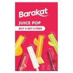 Barakat Juice Pop Buy 4 Get 2 Free