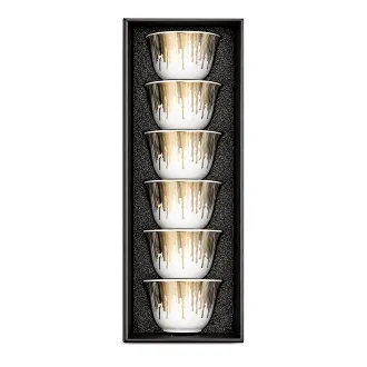 Ceramic Gahwa Cups Set